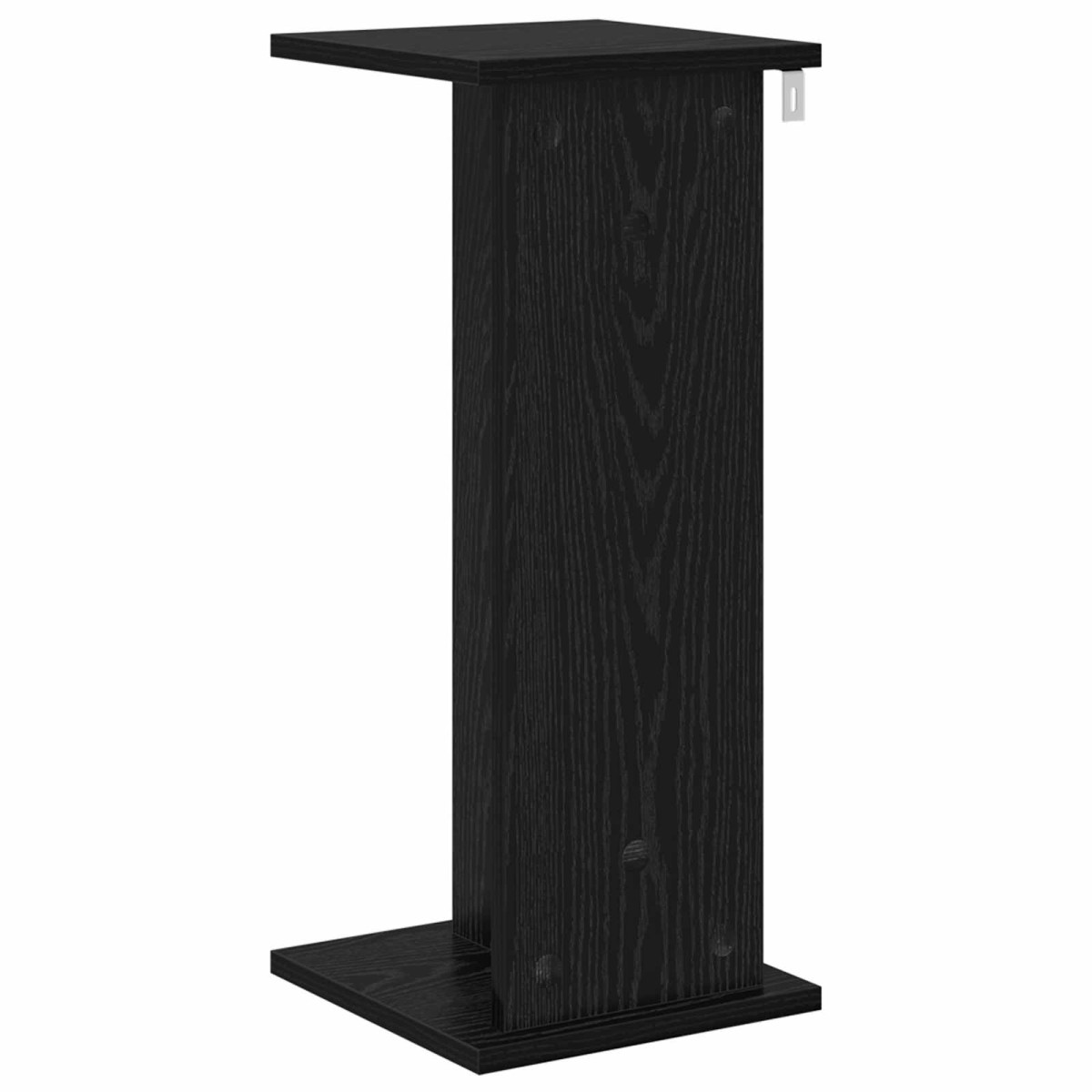 vidaXL Βάση φυτών 2 τμχ. Μαύρη Δρυς 25 x 25,5 x 60,5 εκ.