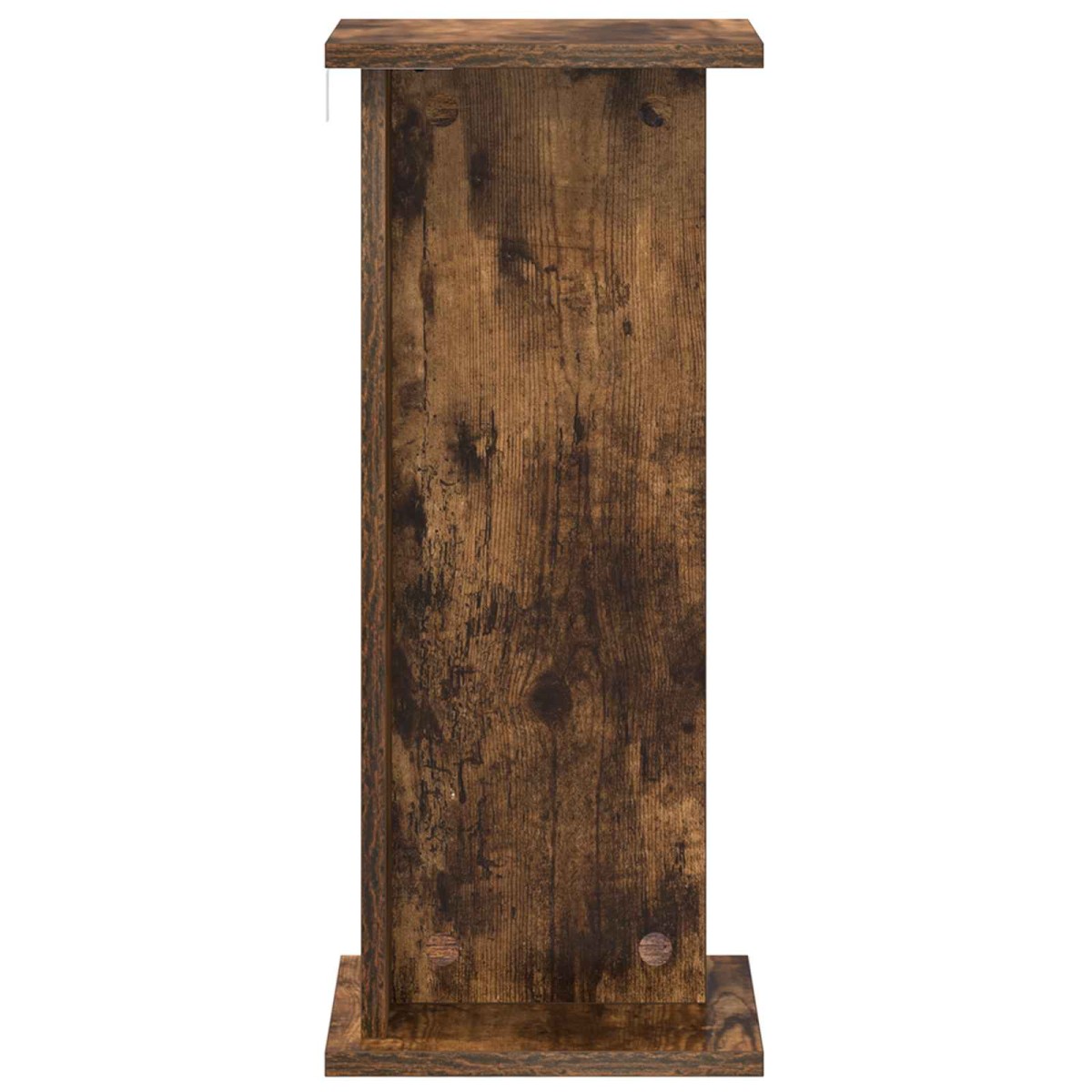 vidaXL Βάση φυτών 2 τμχ. Καπνιστή Δρυς 25 x 25,5 x 60,5 εκ.