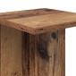vidaXL Βάση φυτών Παλιό ξύλο 25 x 25,5 x 60,5 εκ.