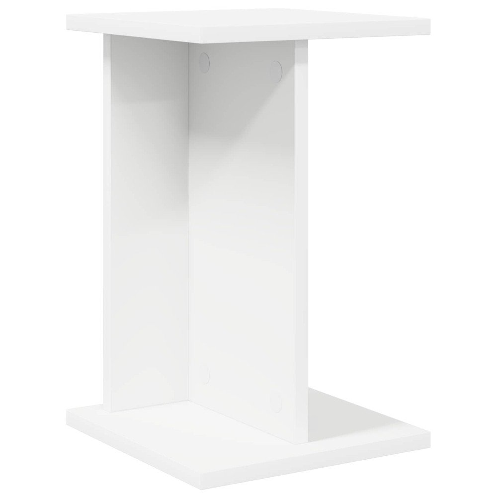 vidaXL Βάση φυτών Λευκός 25 x 25,5 x 40,5 εκ.