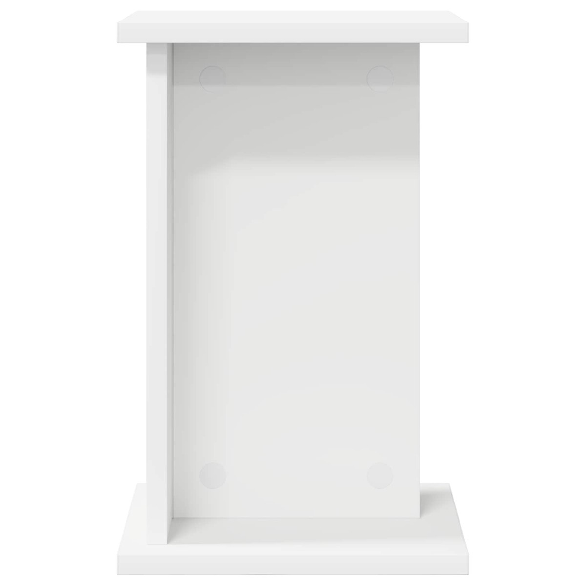vidaXL Βάση φυτών Λευκός 25 x 25,5 x 40,5 εκ.