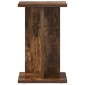 vidaXL Βάση φυτών 2 τμχ. Καπνιστή Δρυς 25 x 25,5 x 40,5 εκ.