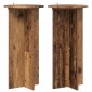 vidaXL Βάση φυτών 2 τμχ. Παλαιωμένο ξύλο 40 x 40 x 80 cm