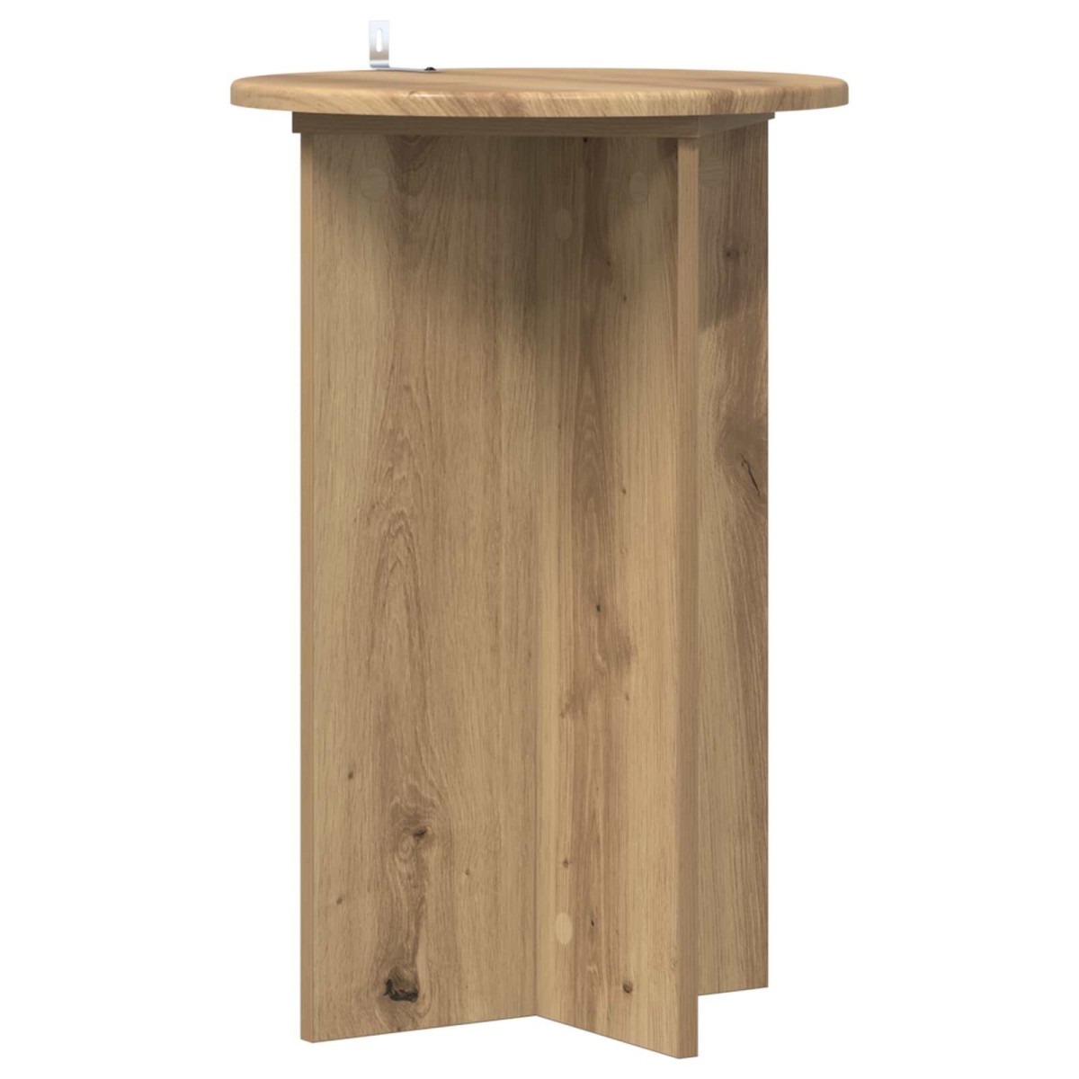 vidaXL Βάση φυτών 2 τμχ. Artisan Δρυς Ø40 x 60 εκ. Επεξεργασμένο Ξύλο
