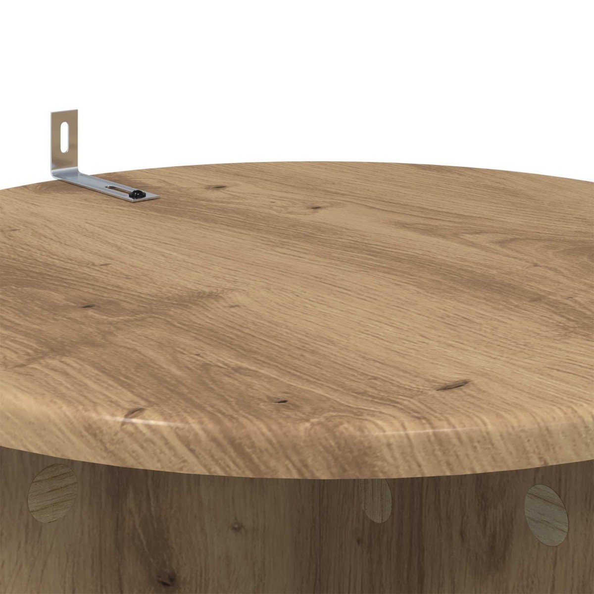 vidaXL Βάση φυτών 2 τμχ. Artisan Δρυς Ø40 x 60 εκ. Επεξεργασμένο Ξύλο