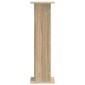 vidaXL Βάση φυτών Sonoma Δρυς 30,5 x 30 x 100,5 εκ Επεξεργασμένο Ξύλο