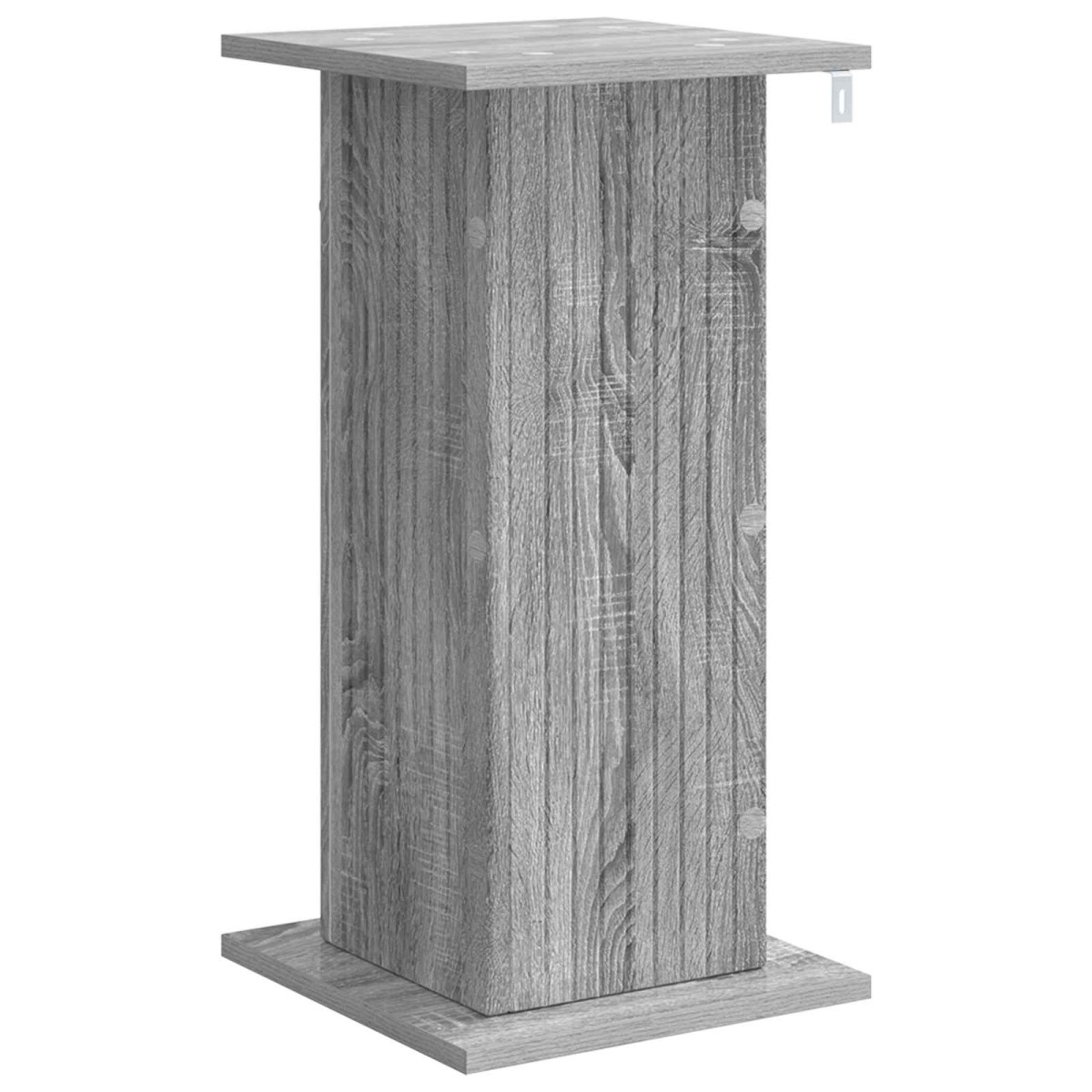 vidaXL Βάση φυτών 2 τμχ. Γκρι Sonoma 30,5 x 30 x 60,5 εκ