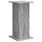 vidaXL Βάση φυτών 2 τμχ. Γκρι Sonoma 30,5 x 30 x 60,5 εκ