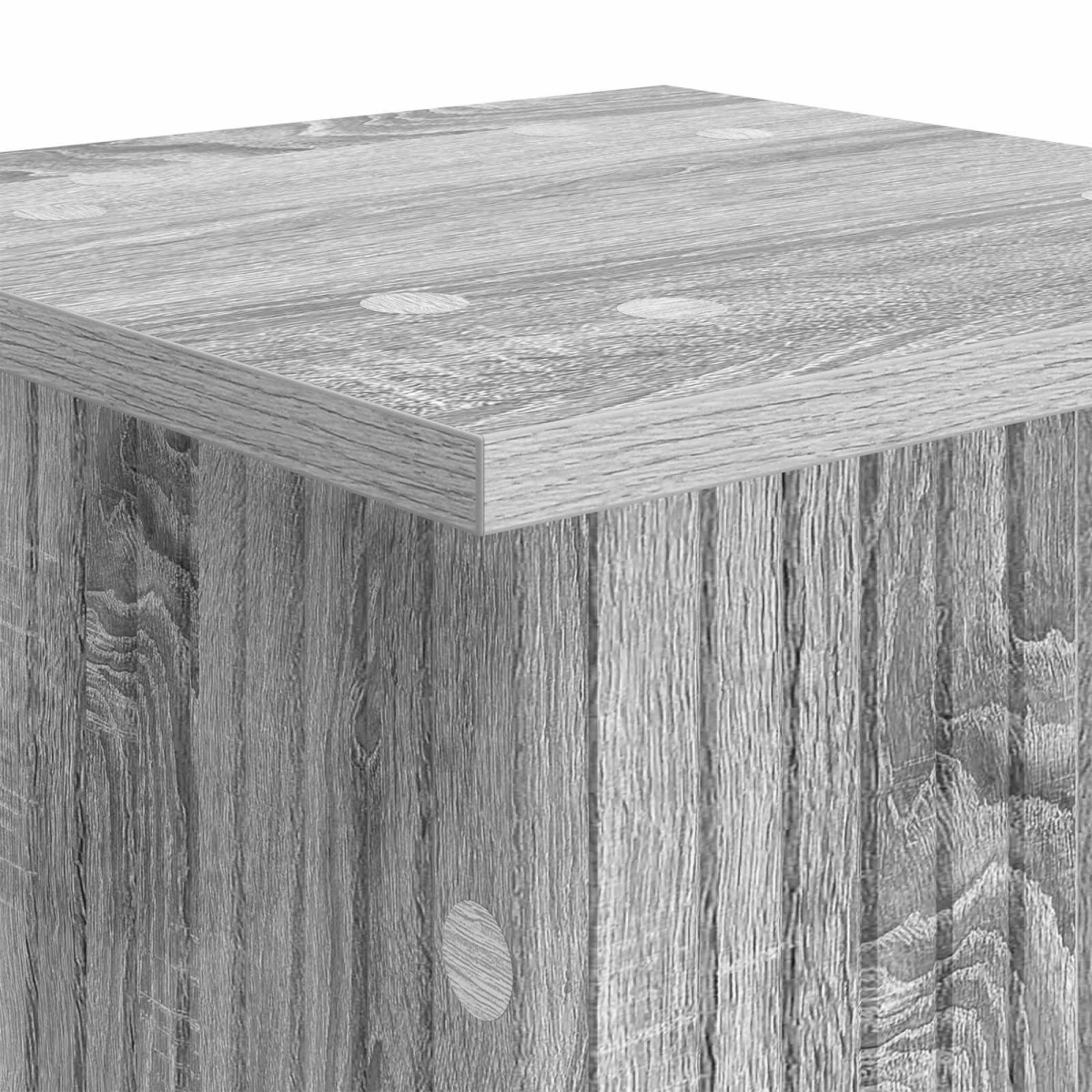 vidaXL Βάση φυτών 2 τμχ. Γκρι Sonoma 30,5 x 30 x 60,5 εκ