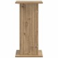vidaXL Βάση φυτών Artisan Δρυς 30,5 x 30 x 60,5 εκ Επεξεργασμένο Ξύλο