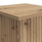 vidaXL Βάση φυτών Artisan Δρυς 30,5 x 30 x 60,5 εκ Επεξεργασμένο Ξύλο