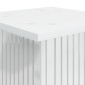 vidaXL Βάση φυτών Γυαλιστερό Λευκό 30,5 x 30 x 43 εκ
