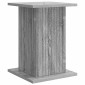 vidaXL Βάση φυτών 2 τμχ. Γκρι Sonoma 30,5 x 30 x 43 εκ