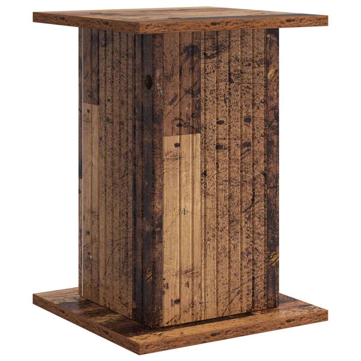 vidaXL Βάση φυτών 2 τμχ. Παλαιωμένο ξύλο 30,5 x 30 x 43 εκ
