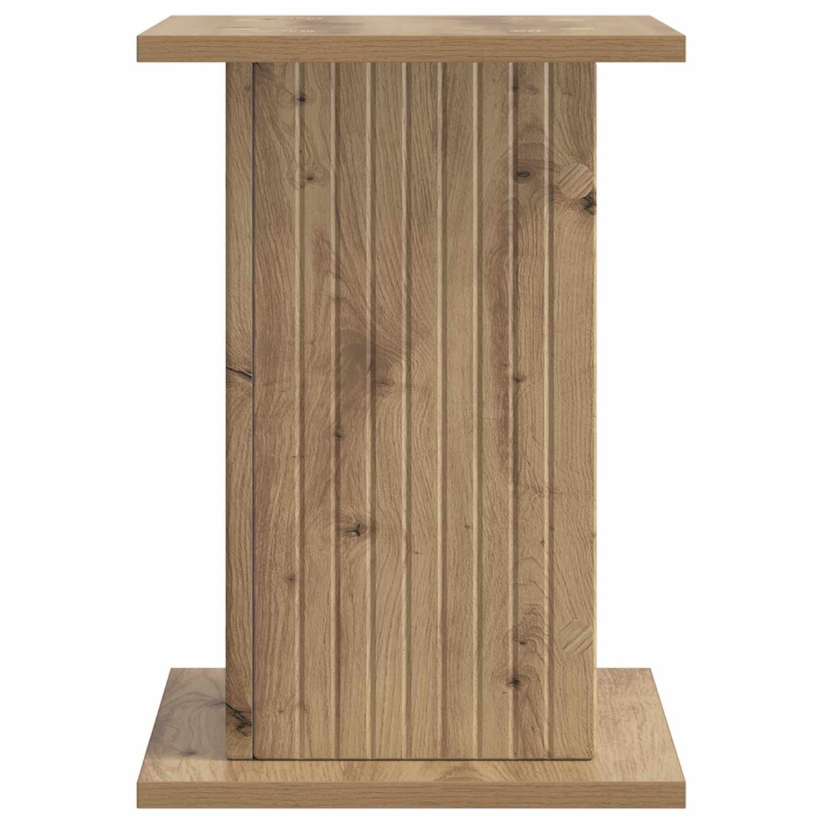 vidaXL Βάση φυτών Artisan Δρυς 30,5 x 30 x 43 εκ Επεξεργασμένο Ξύλο