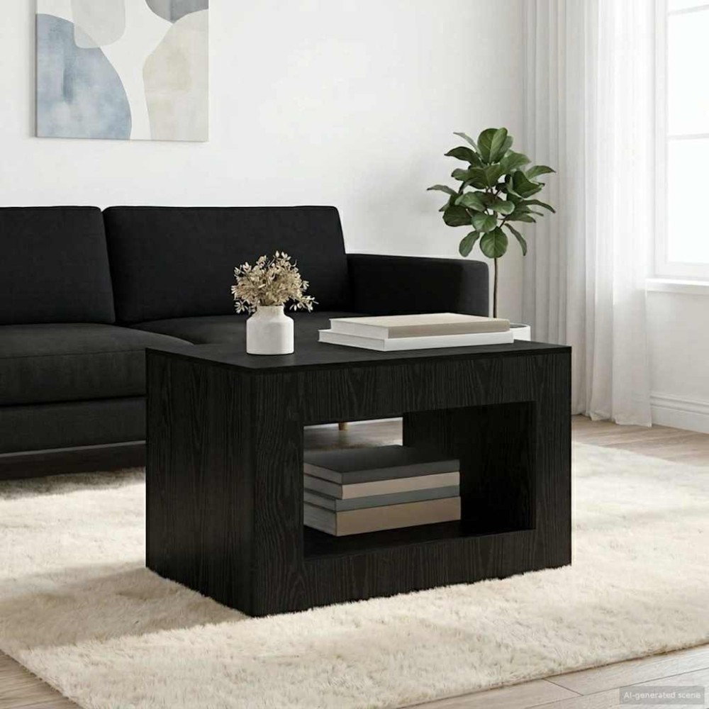 vidaXL Μαύρη Δρυς