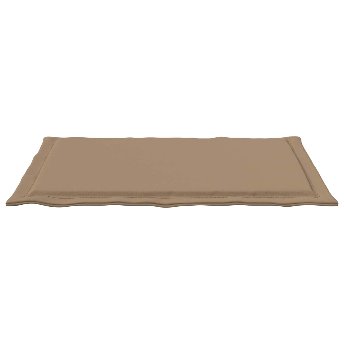 vidaXL Μαξιλάρια καθισμάτων 2 pcs Πολυεστέρας Taupe 47 x 36 x 2 εκ.