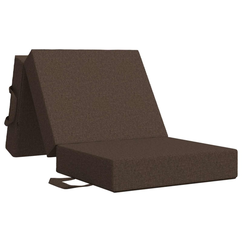 vidaXL Κρεβάτι Καναπέ Αναδιπλούμενο 90 x 63 x 45 εκ Taupe