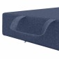 vidaXL Κρεβάτι Καναπέ Αναδιπλούμενο 75 x 67 x 45 εκ Μπλε