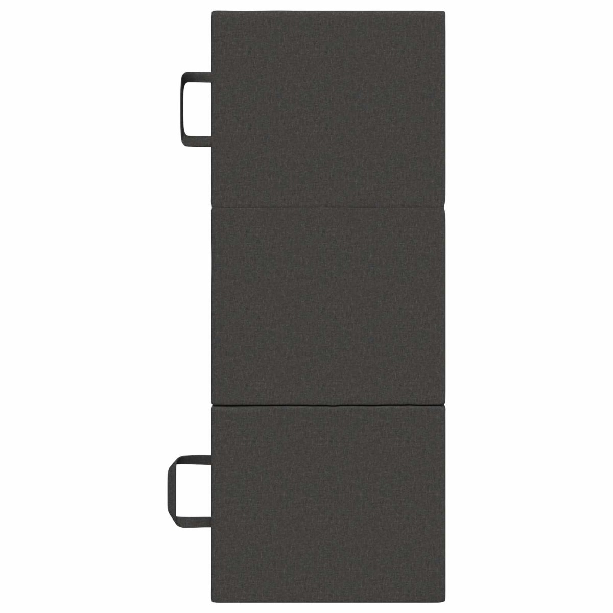 vidaXL Κρεβάτι Καναπέ Αναδιπλούμενο 90 x 67 x 45 εκ Σκούρο Γκρι