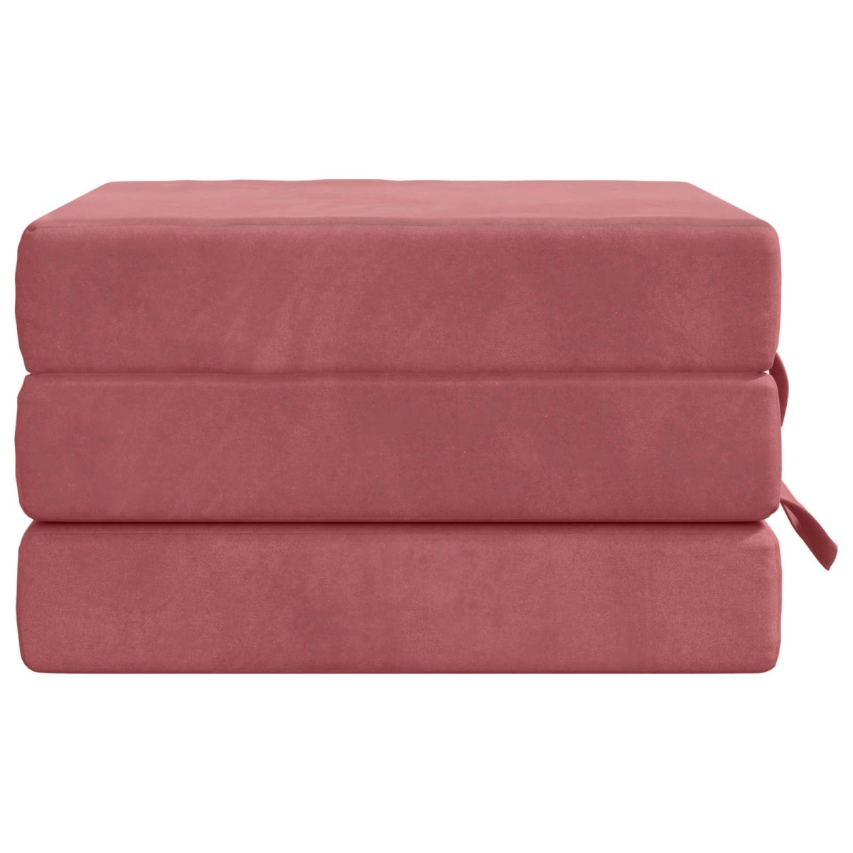 vidaXL Κρεβάτι Καναπέ Αναδιπλούμενο 90 x 67 x 45 εκ Ροζ