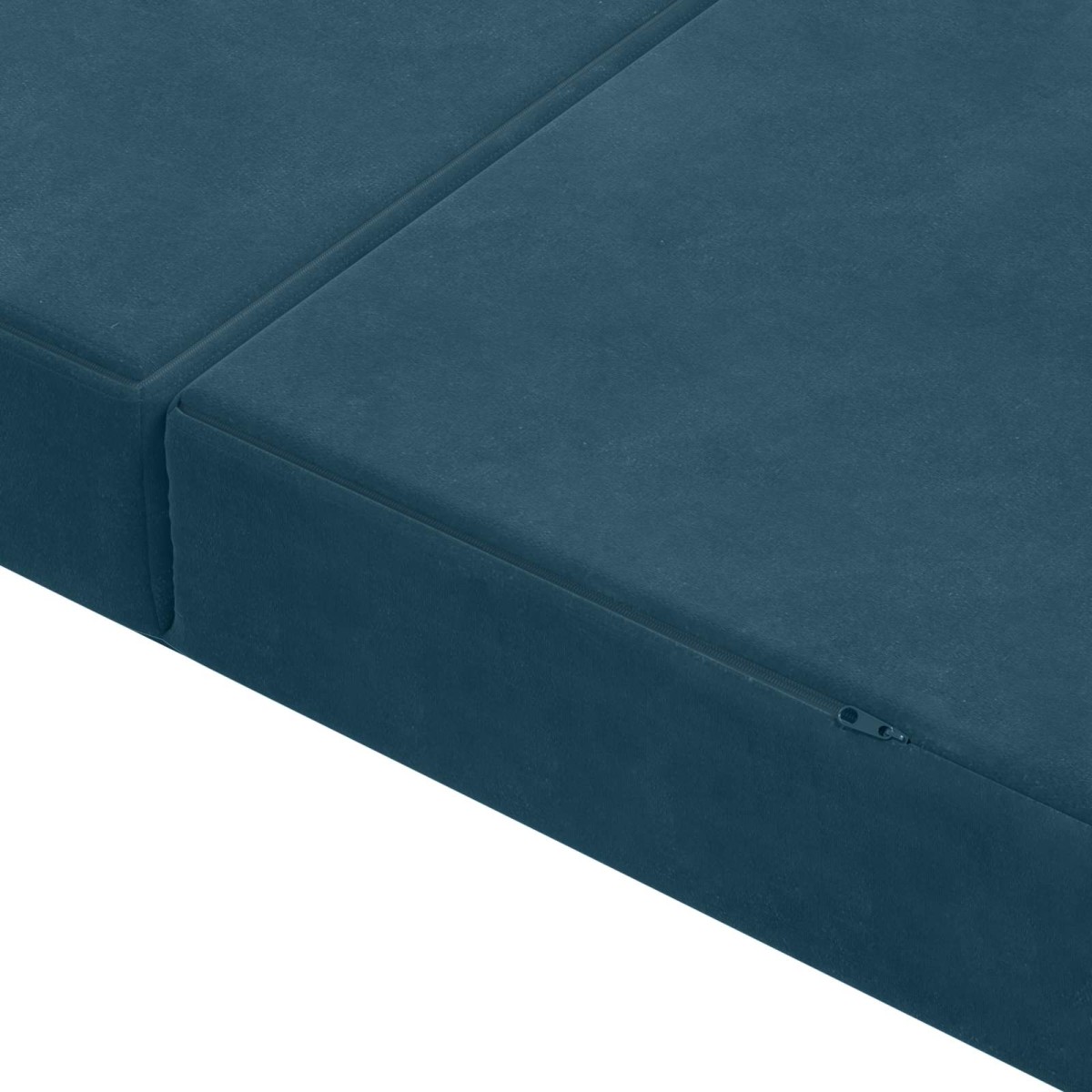 vidaXL Κρεβάτι Καναπέ Αναδιπλούμενο 100 x 67 x 45 εκ Μπλε