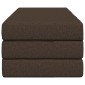 vidaXL Κρεβάτι Καναπέ Αναδιπλούμενο 120 x 67 x 45 εκ Taupe