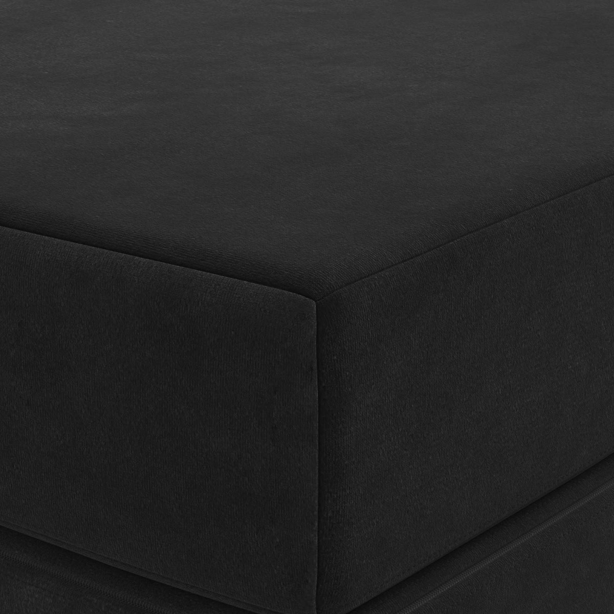 vidaXL Κρεβάτι Καναπέ Αναδιπλούμενο 120 x 67 x 45 εκ Μαύρο