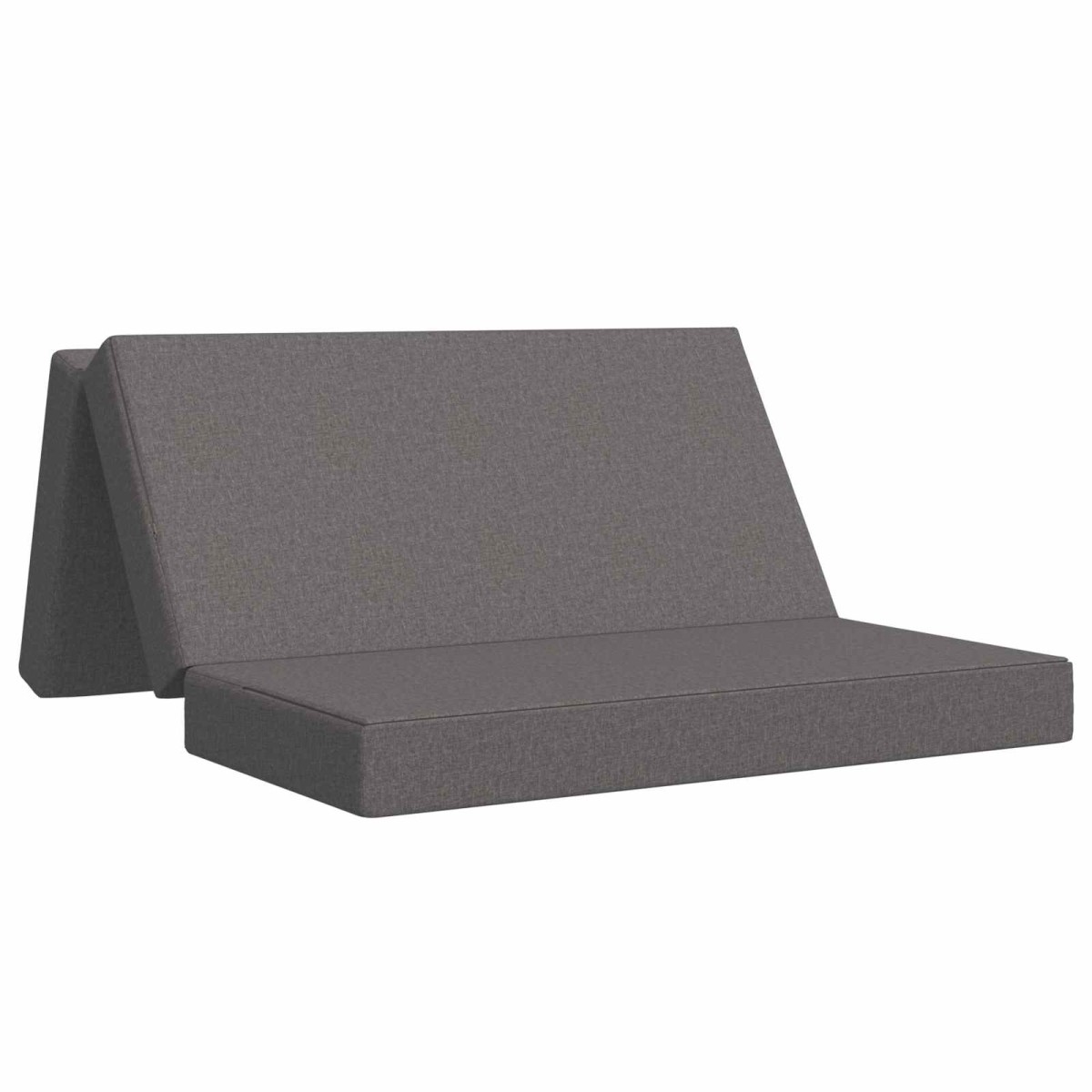 vidaXL Κρεβάτι Καναπέ Αναδιπλούμενο 140 x 67 x 45 εκ Ανοιχτό γκρι