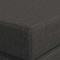 vidaXL Κρεβάτι Καναπέ Αναδιπλούμενο 160 x 67 x 45 εκ Σκούρο Γκρι