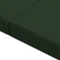 vidaXL Κρεβάτι Καναπέ Αναδιπλούμενο 160 x 67 x 45 εκ Σκούρο Πράσινο