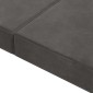 vidaXL Κρεβάτι Καναπέ Αναδιπλούμενο 160 x 67 x 45 εκ Σκούρο Γκρι