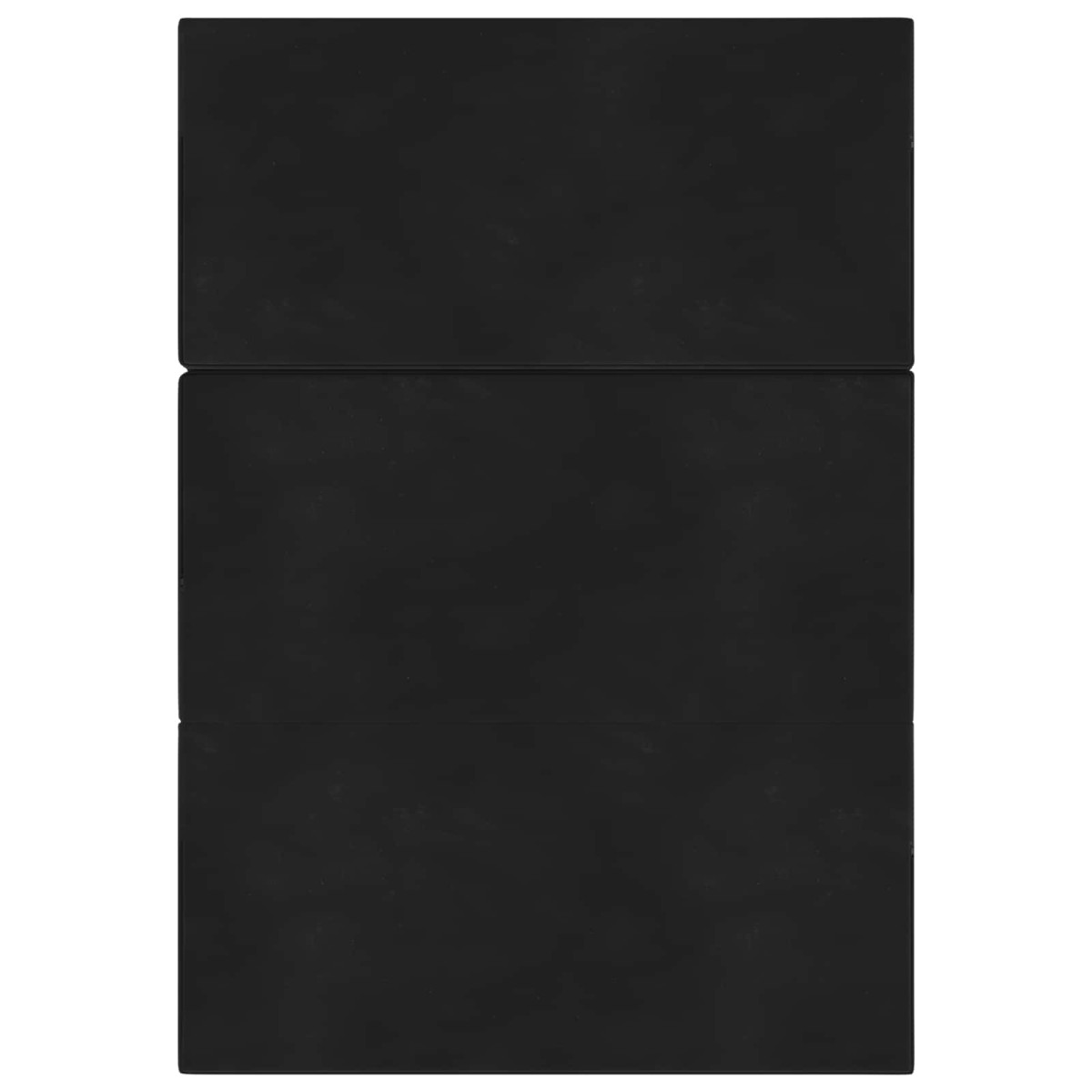 vidaXL Κρεβάτι Καναπέ Αναδιπλούμενο 160 x 67 x 45 εκ Μαύρο