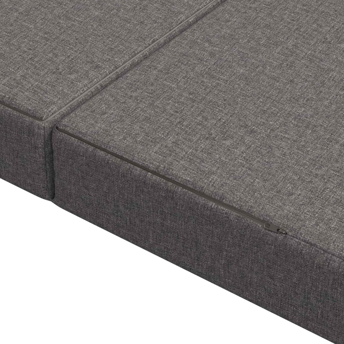 vidaXL Κρεβάτι Καναπέ Αναδιπλούμενο 180 x 67 x 45 εκ Ανοιχτό γκρι