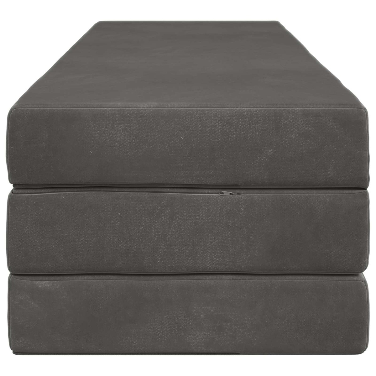vidaXL Κρεβάτι Καναπέ Αναδιπλούμενο 180 x 67 x 45 εκ Σκούρο Γκρι