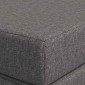 vidaXL Κρεβάτι Καναπέ Αναδιπλούμενο 200 x 67 x 45 εκ Ανοιχτό γκρι