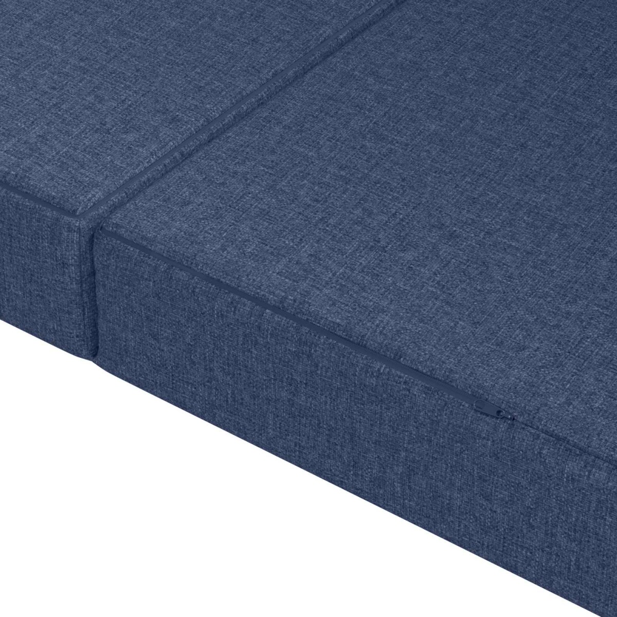 vidaXL Κρεβάτι Καναπέ Αναδιπλούμενο 200 x 67 x 45 εκ Μπλε
