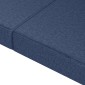 vidaXL Κρεβάτι Καναπέ Αναδιπλούμενο 200 x 67 x 45 εκ Μπλε