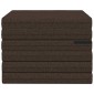 vidaXL Κρεβάτι Καναπέ Αναδιπλούμενο 140 x 67 x 15 εκ. Taupe