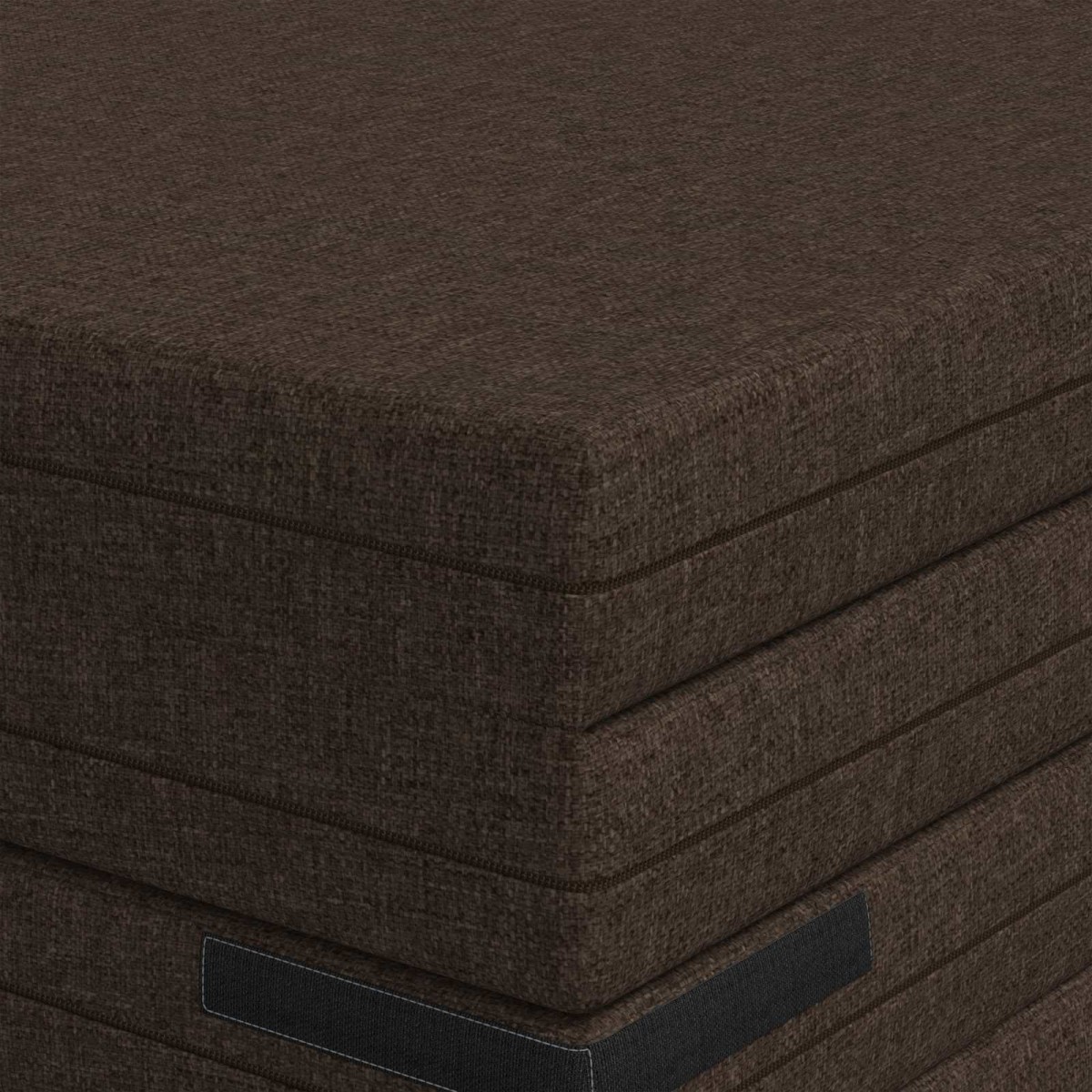 vidaXL Κρεβάτι Καναπέ Αναδιπλούμενο 140 x 67 x 15 εκ. Taupe
