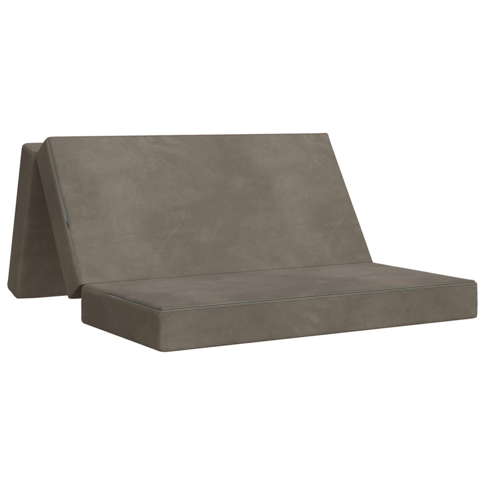 vidaXL Κρεβάτι Καναπέ Αναδιπλούμενο 160 x 67 x 45 εκ Ανοιχτό γκρι