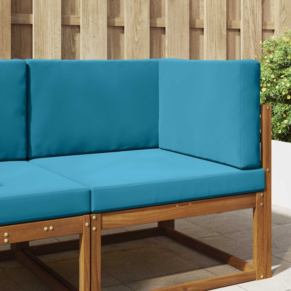 vidaXL Μαξιλάρι Καναπέ Εξωτερικού Χώρου 3 pcs Βασιλικό Μπλε