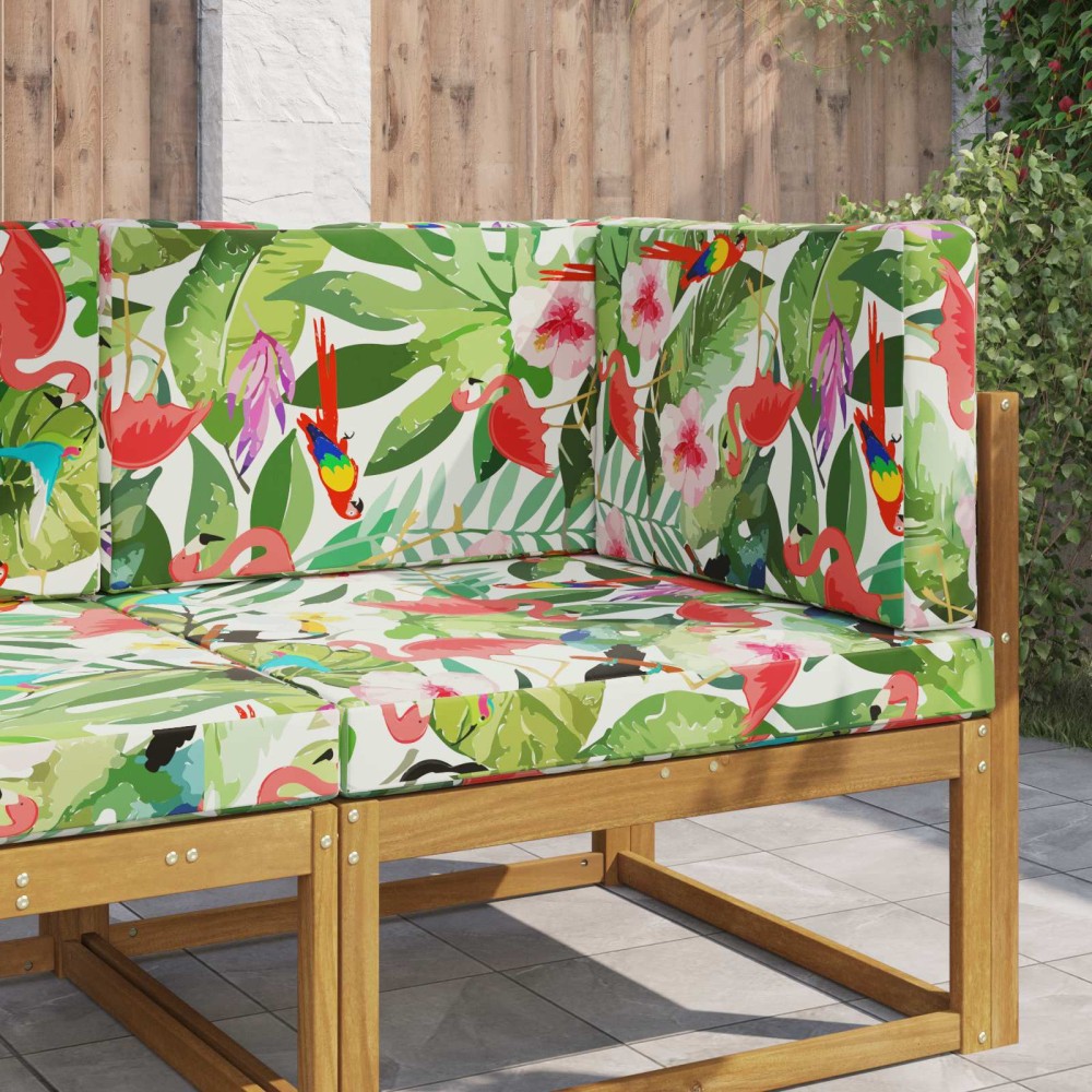 vidaXL Μαξιλάρι Καναπέ Εξωτερικού Χώρου 3 pcs πολύχρωμο Πολυεστέρας