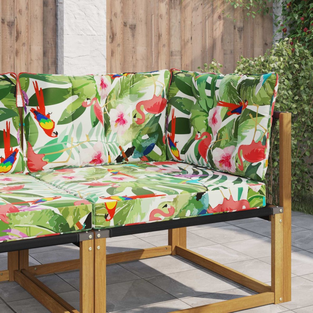 vidaXL Μαξιλάρι Καναπέ Εξωτερικού Χώρου 3 pcs πολύχρωμο Πολυεστέρας