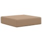 vidaXL Μαξιλάρι Καθίσματος Εξωτερικού Χώρου Taupe 40 x 40 x 8 εκ.