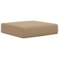 vidaXL Μαξιλάρι Καθίσματος Εξωτερικού Χώρου Taupe 40 x 40 x 8 εκ.