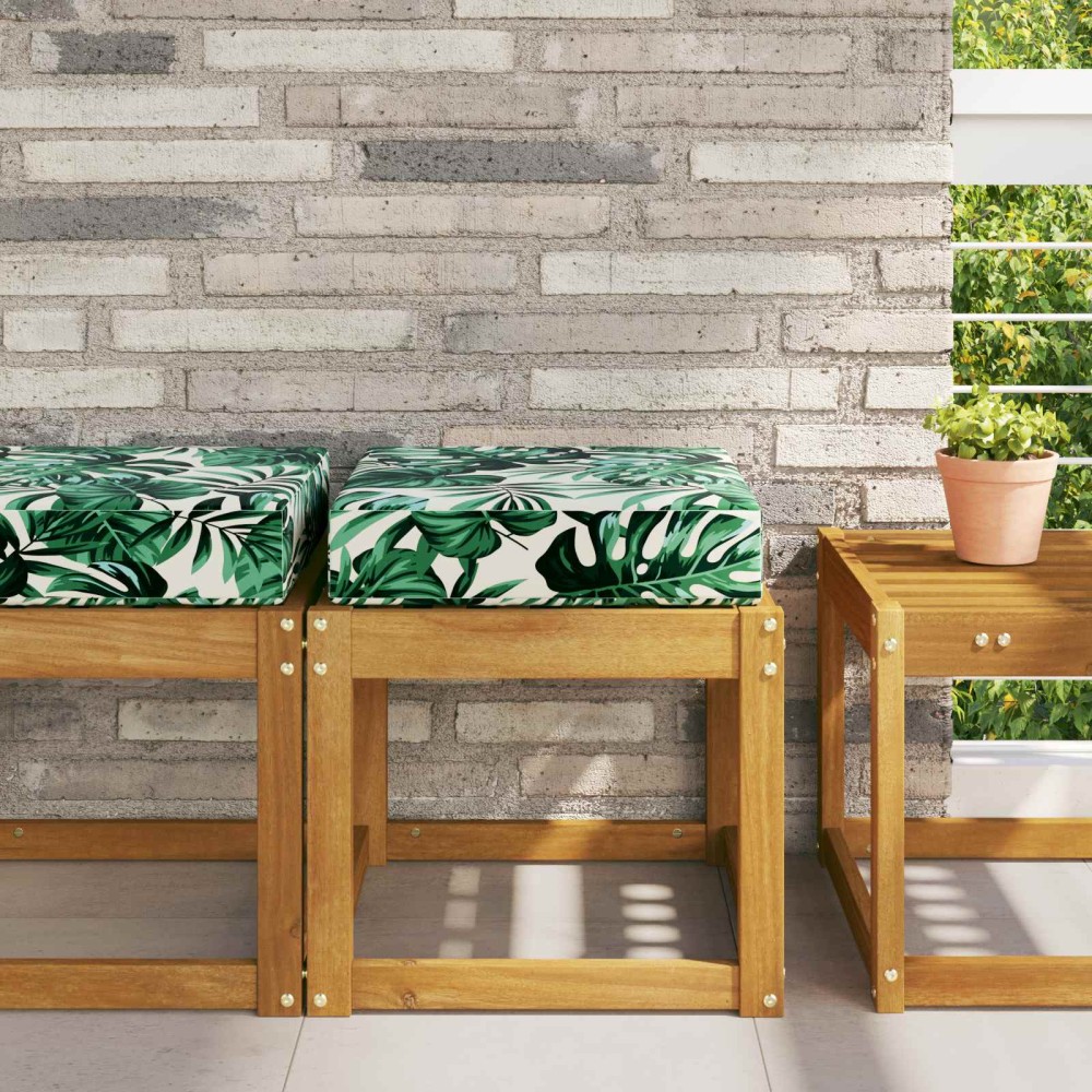 vidaXL Μαξιλάρι Καθίσματος Εξωτερικού Χώρου Σχέδιο Φύλλου