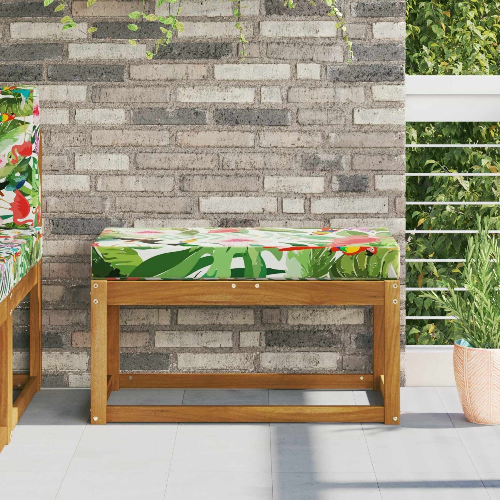 vidaXL Μαξιλάρι Καθίσματος Εξωτερικού Χώρου πολύχρωμο 80 x 40 x 8 cm