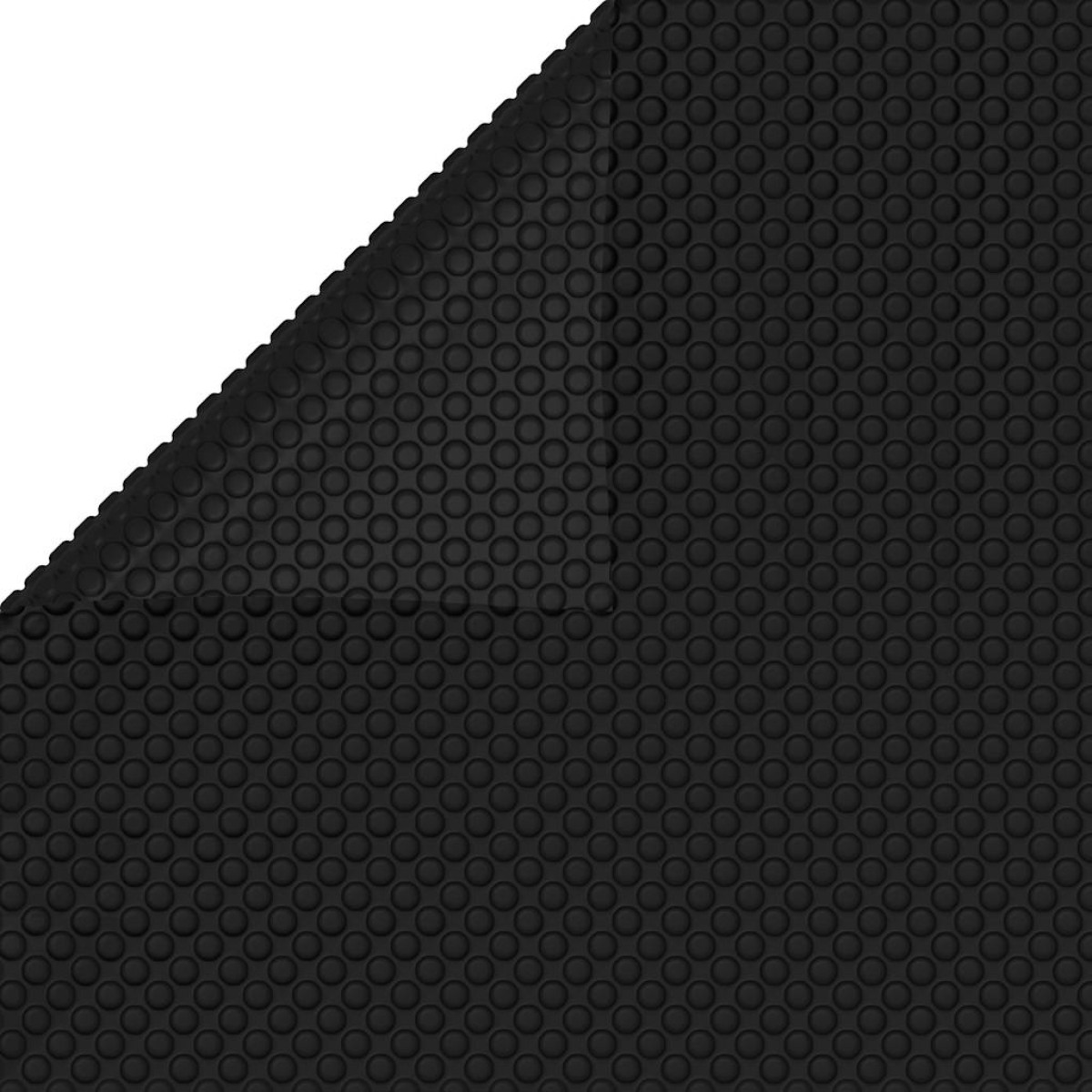 Ορθογώνιο Ισοθερμικό Κάλυμμα Πισίνας 10x5m Μαύρο