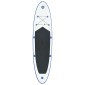 vidaXL Σετ Σανίδας Stand Up Paddle / Surf Φουσκωτό Μπλε και Λευκό